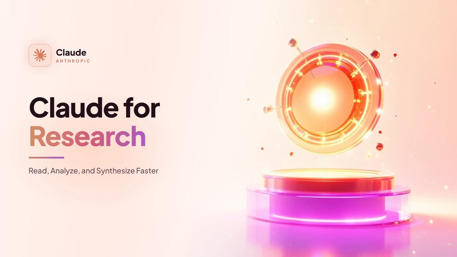 Claude for Research: Read, Analyze, and Synthesize Faster