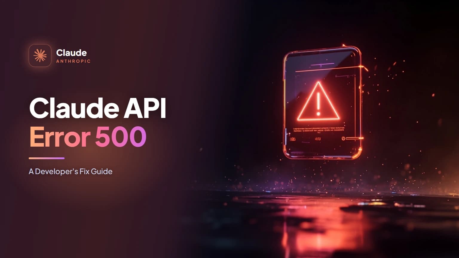 Claude API Error 500: A Developer's Fix Guide