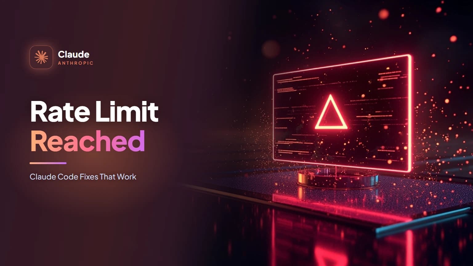 Rate Limit Reached: Claude Code Fixes That Work