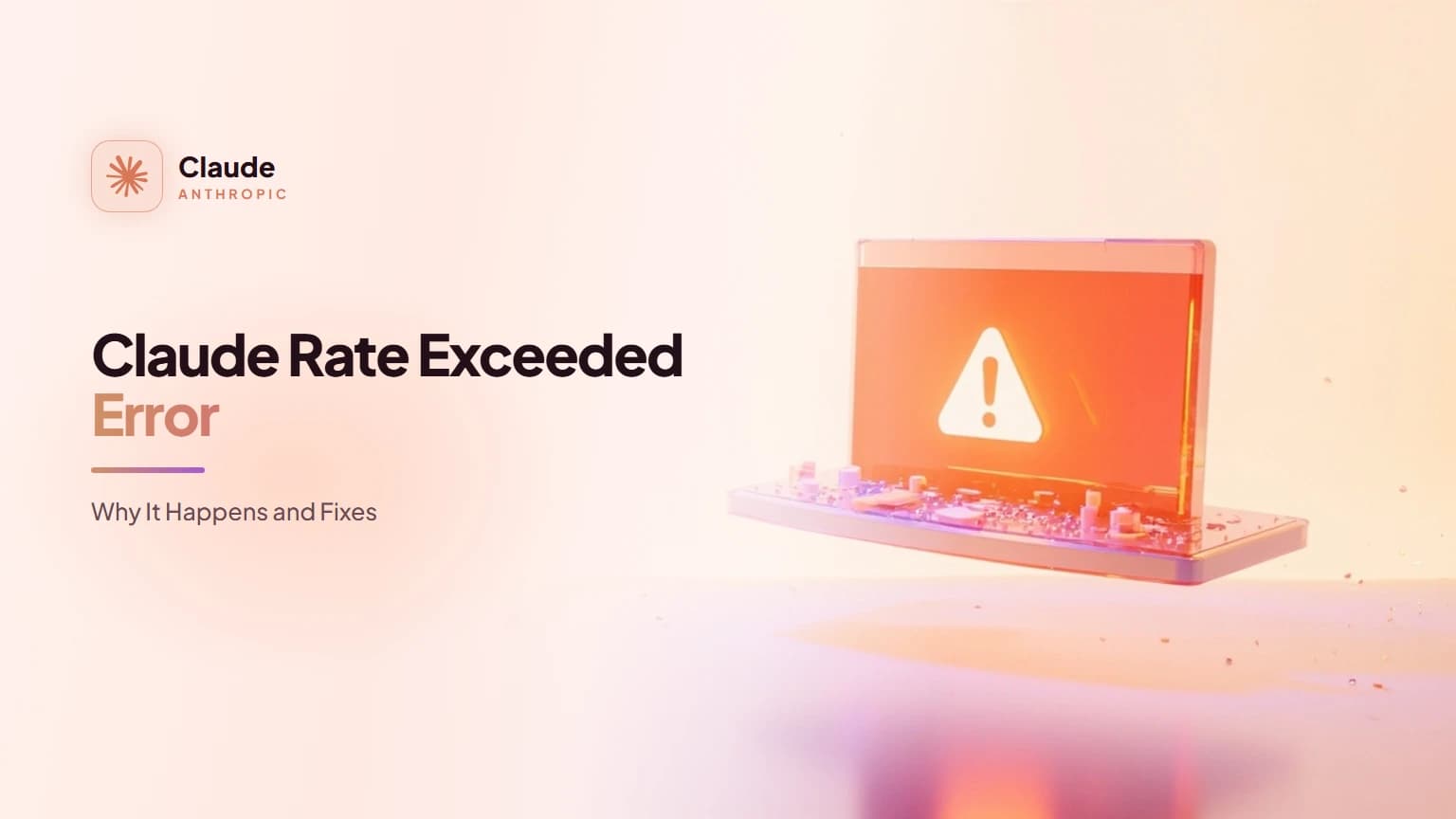 Claude Rate Exceeded Error: Why It Happens and Fixes