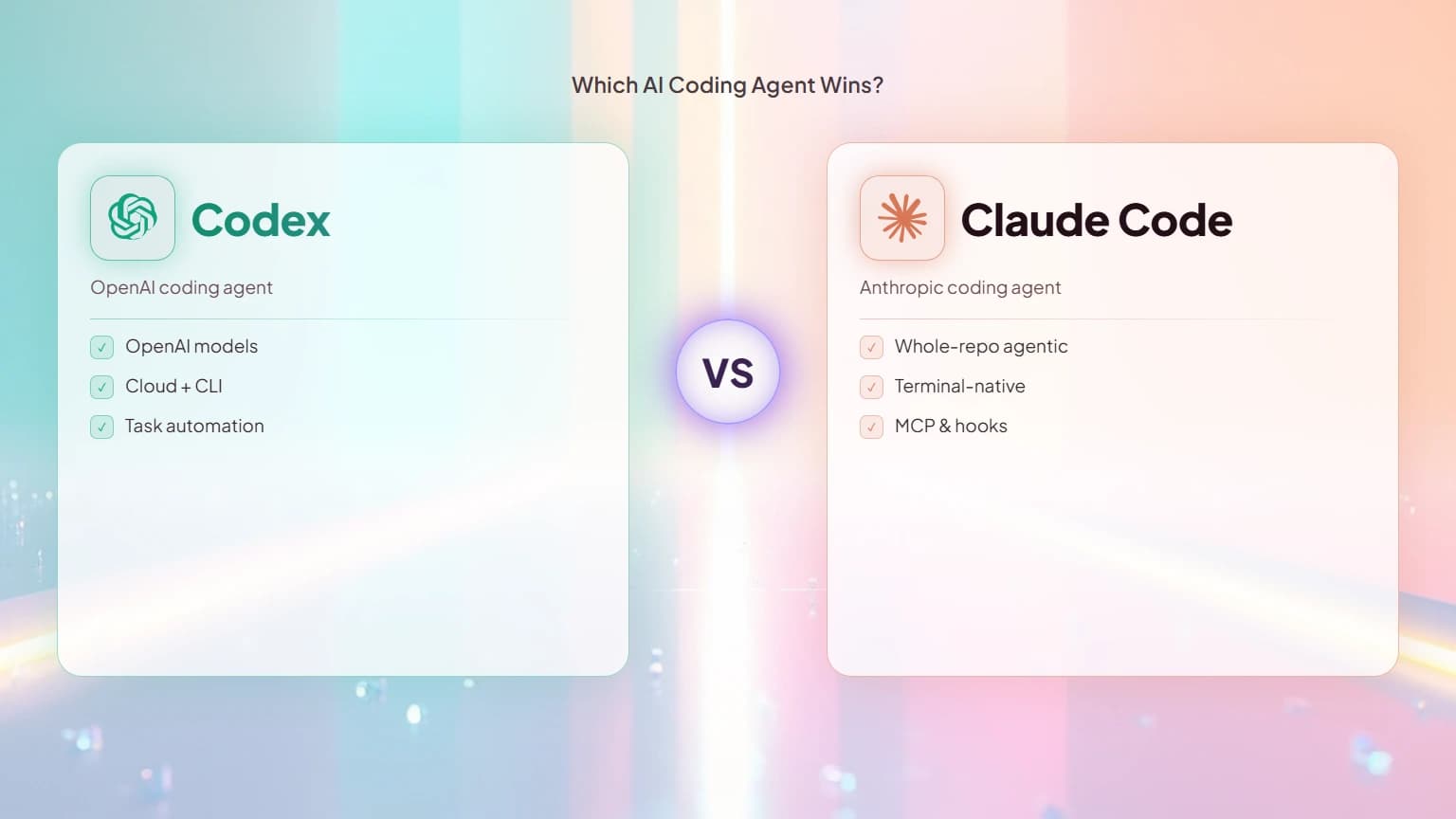 Codex vs Claude Code: Which AI Coding Agent Wins?