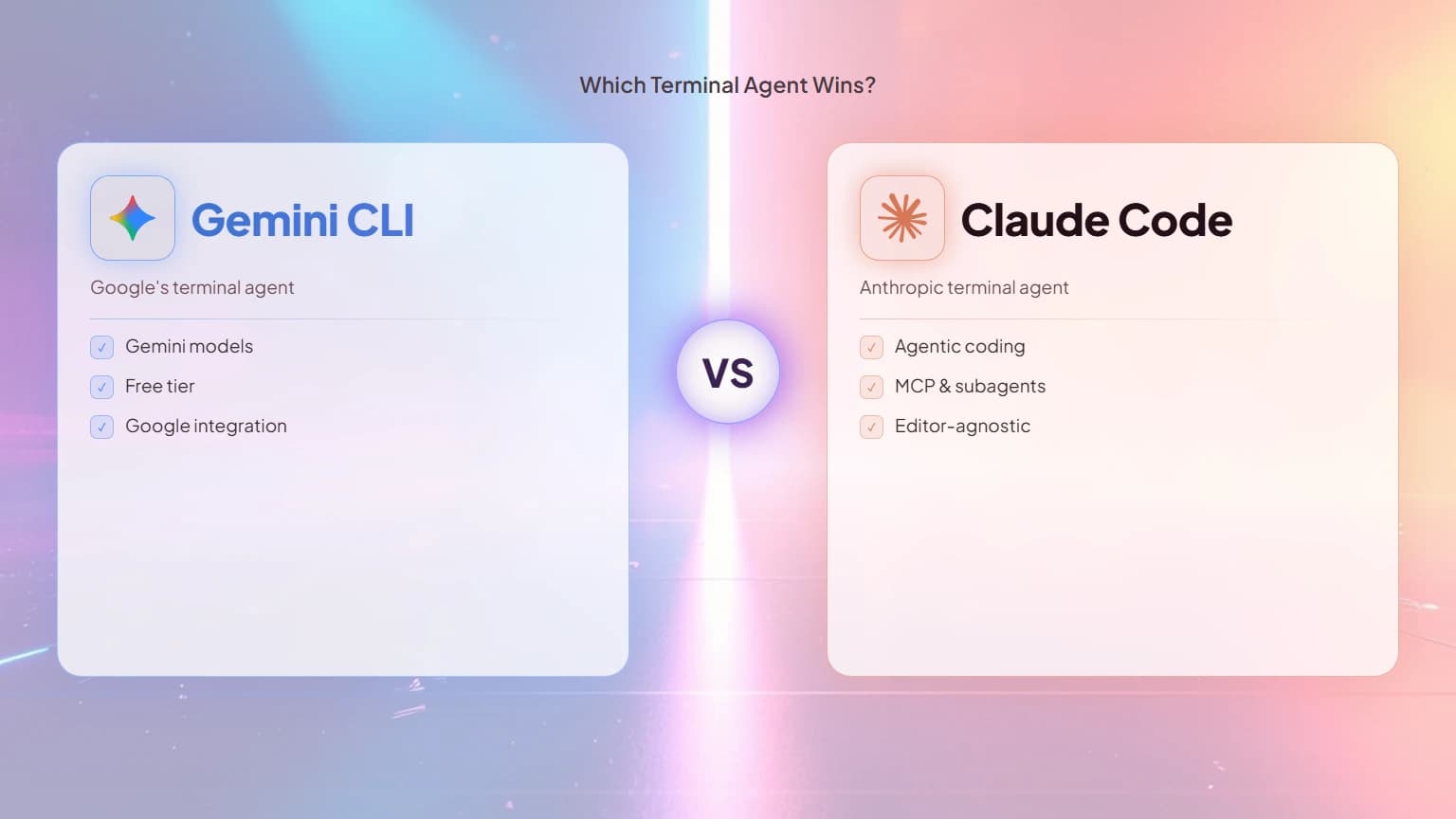 Gemini CLI vs Claude Code: Which Terminal Agent Wins?
